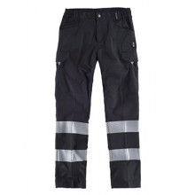 Pantalone con Bande Riflettenti - Workteam 